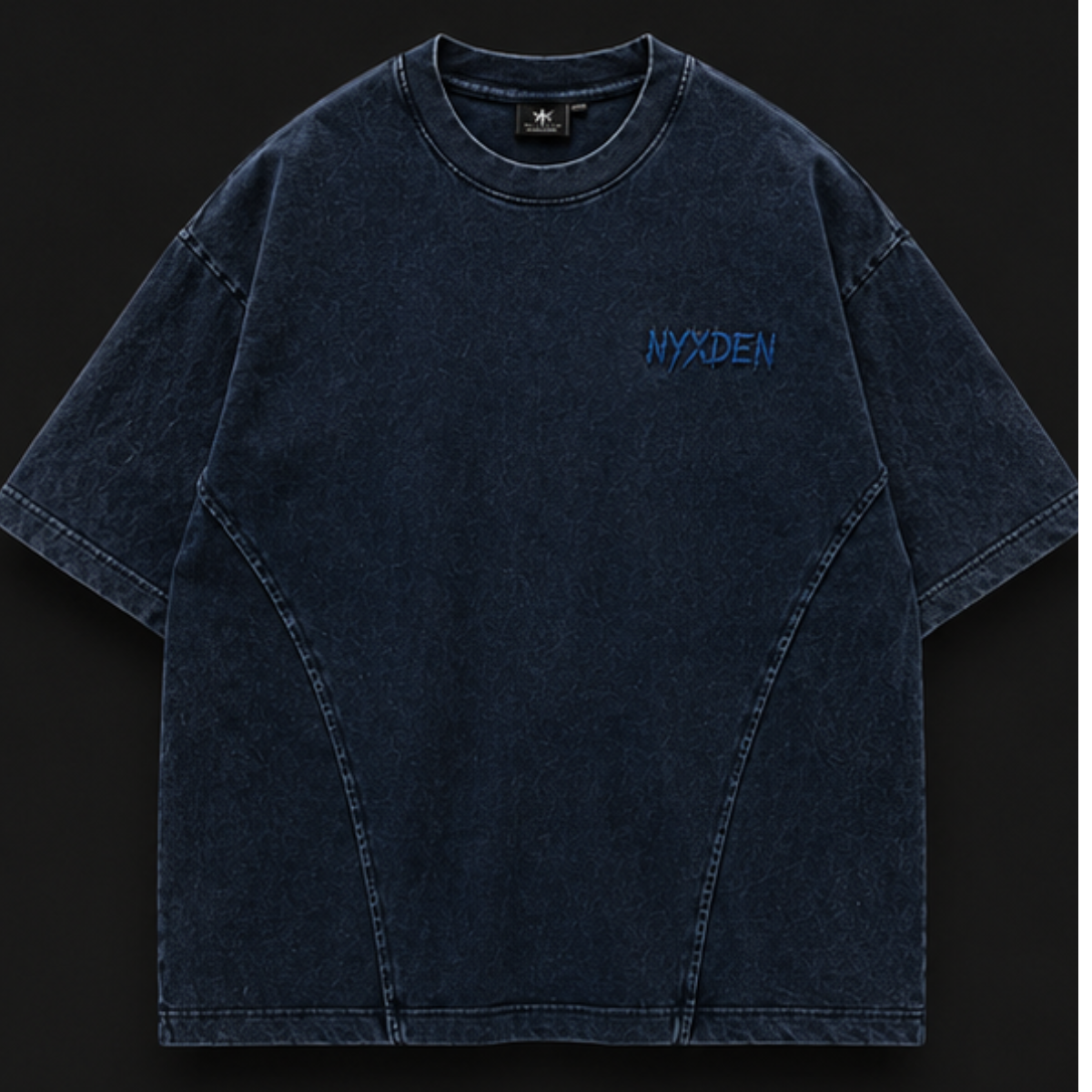 Untitled design Midnight London Graphic Oversized Shirt - Image 1